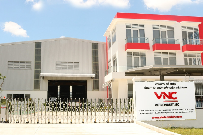 Ống thép luồn dây điện Vietconduit ghi dấu ấn trên thị trường vật tư cơ điện