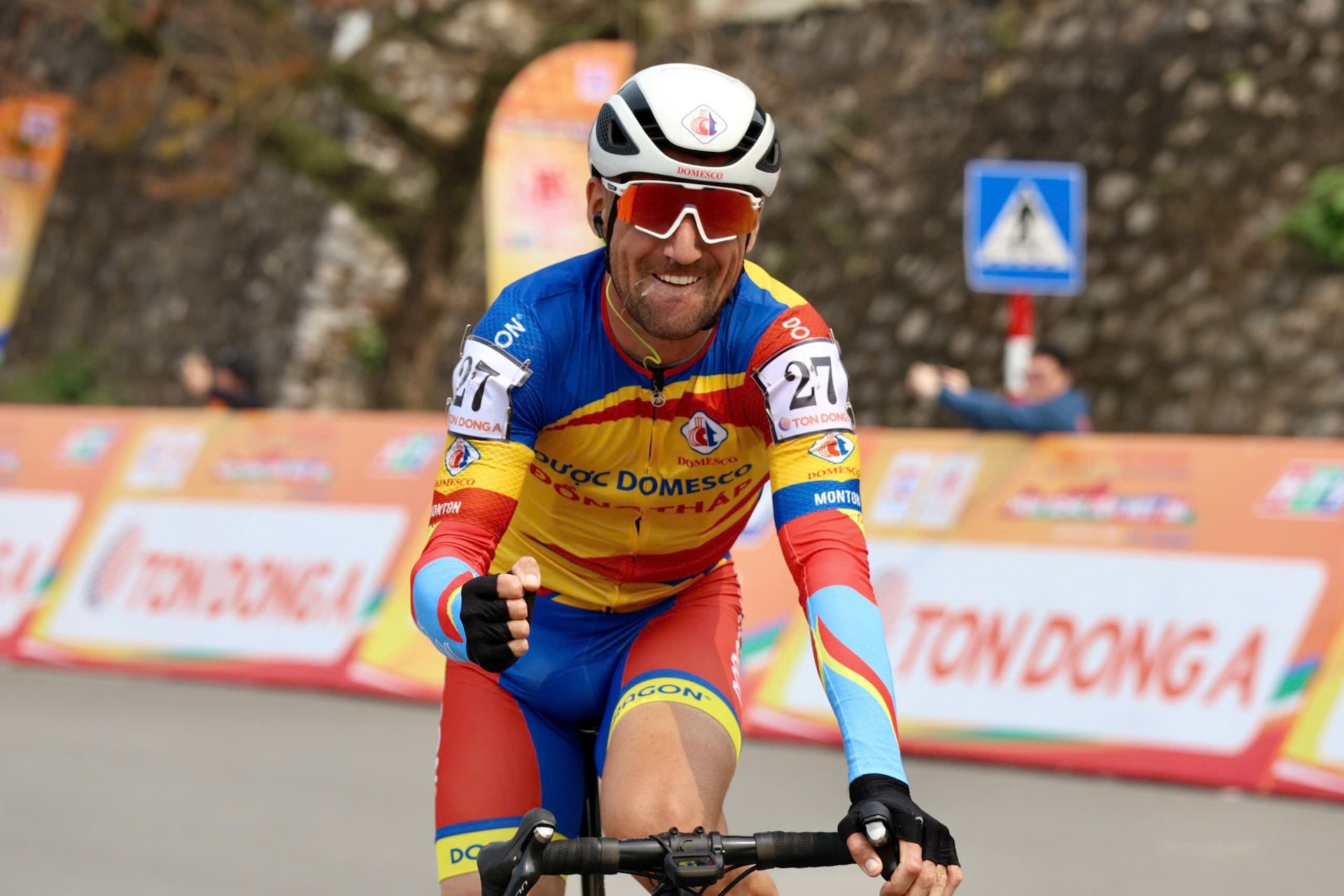 Giải xe đạp Cúp Truyền hình TP.HCM 2025: Loic Desriac thắng chặng mở màn