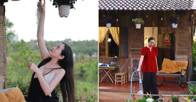 Cô gái Đắk Lắk tự mua đất, làm nhà gỗ, tạo không gian sống đẹp mê mẩn