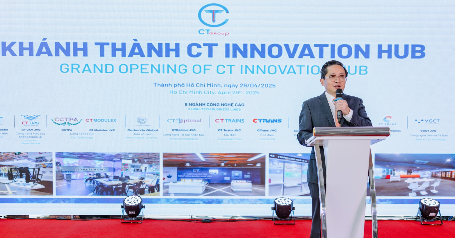 CT Innovation Hub sẽ thúc đẩy 9 ngành công nghệ mới