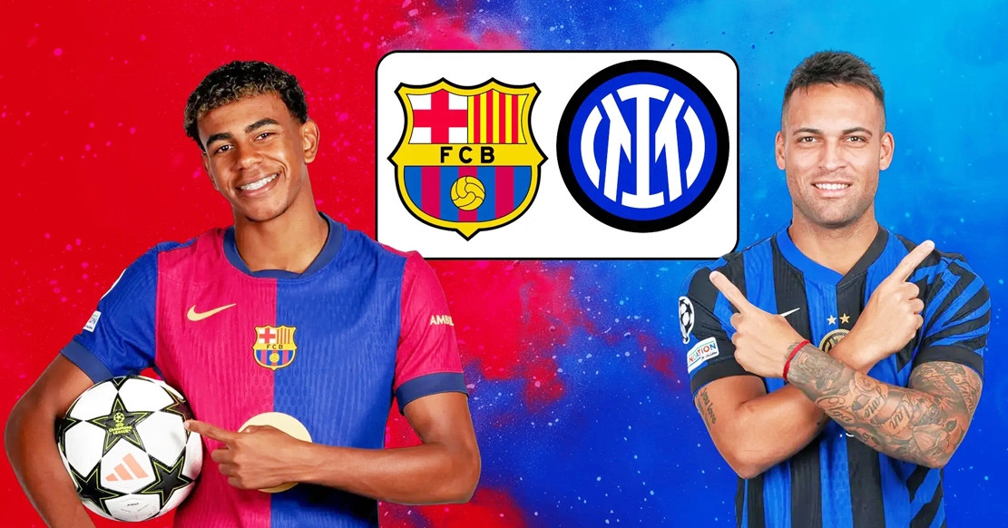 Trực tiếp bóng đá Barcelona vs Inter: Đội hình ra sân mạnh nhất