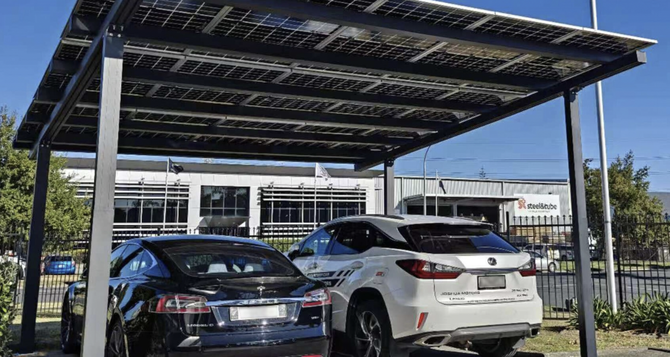 Trung Quốc ra mắt nhà để xe gắn điện mặt trời, muốn "phủ sóng" nông thôn Úc