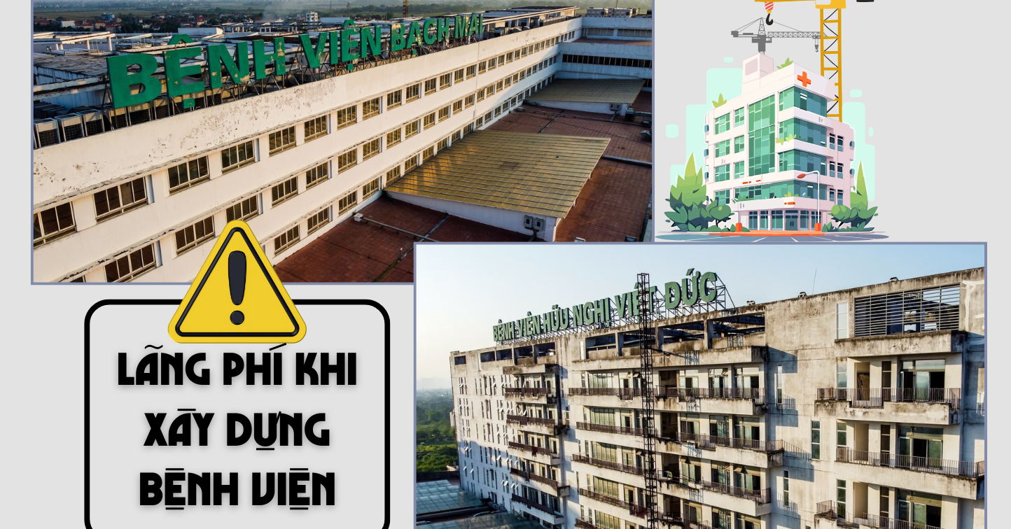 Hơn 10 năm không xây xong 2 bệnh viện và những con số lãng phí gây 'choáng'