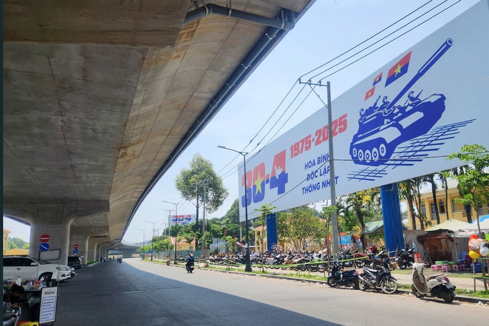 Đường 4.800 tỷ nối ga T3 sân bay Tân Sơn Nhất sẵn sàng thông xe dịp lễ 30/4