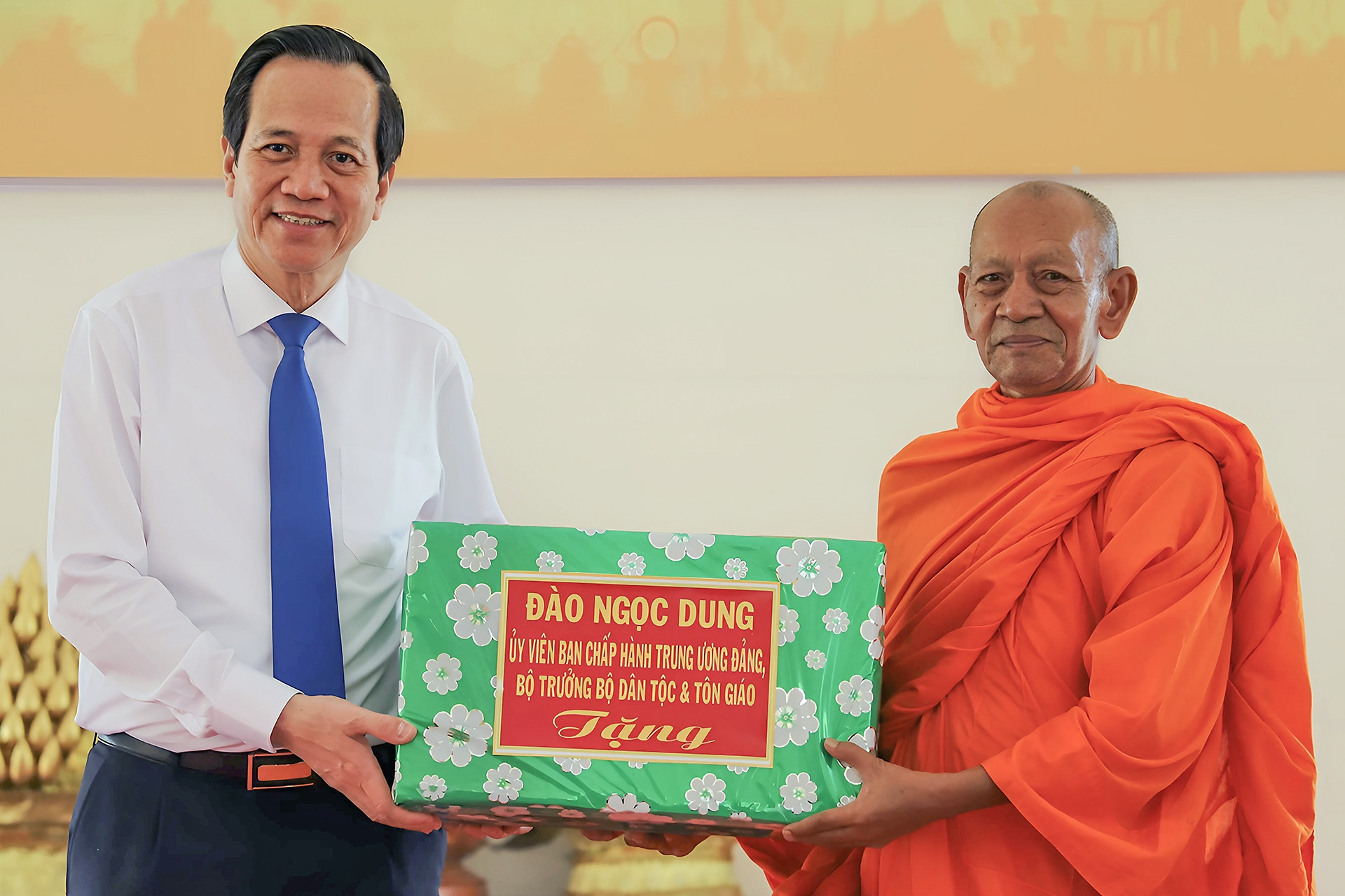 Bộ trưởng Đào Ngọc Dung: Đời sống bà con Khmer ngày càng trù phú, hạnh phúc hơn