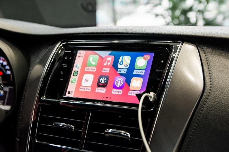 man hinh giai tri 7 inch ket noi thong minh cua vios.webp