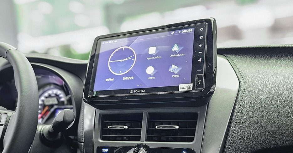 Tại sao một số điện thoại không kết nối được màn hình giải trí của Toyota Vios?