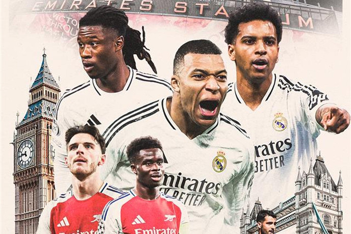 Trực tiếp bóng đá Arsenal vs Real Madrid, tứ kết Champions League