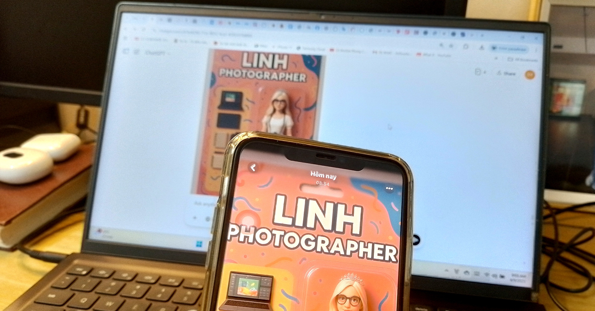 Cách tạo ảnh bộ đồ chơi "đóng vỉ chân dung" bằng ChatGPT đang gây sốt mạng