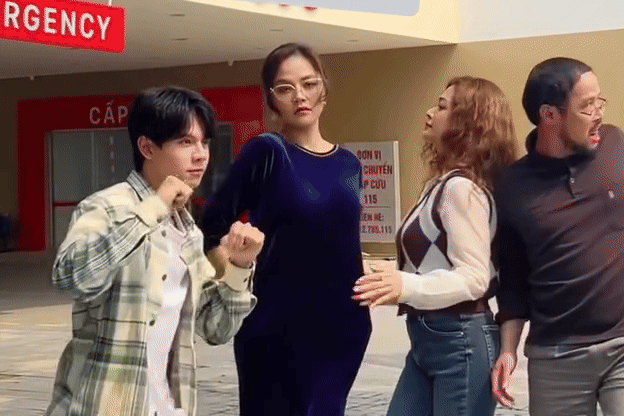 Cảnh hài hước không thấy trên phim 'Cha tôi người ở lại' của Thái Sơn, Thu Quỳnh