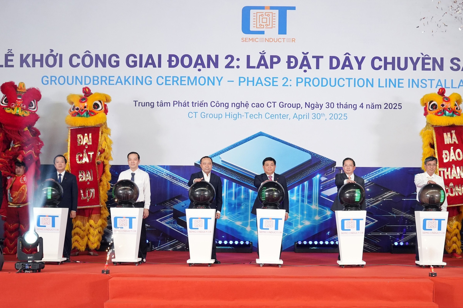 Khởi công nhà máy chip bán dẫn đầu tiên do người Việt làm chủ công nghệ