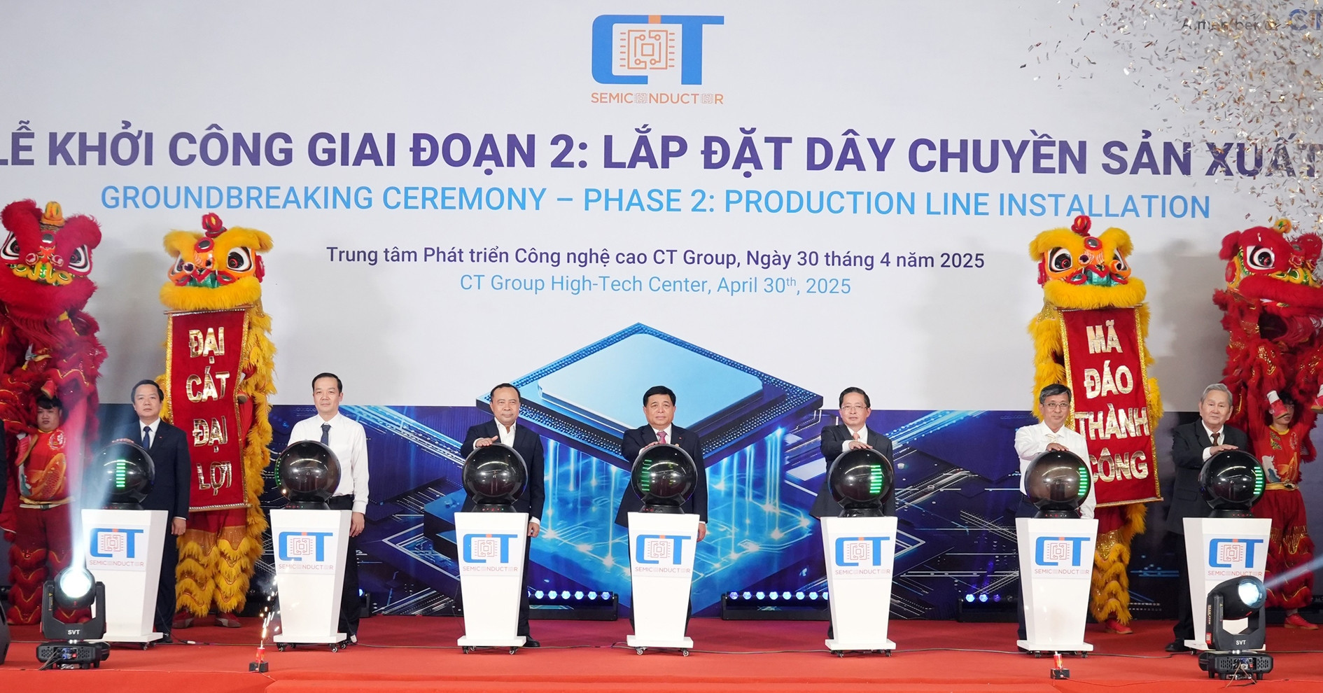 Khởi công nhà máy chip bán dẫn đầu tiên do người Việt làm chủ công nghệ