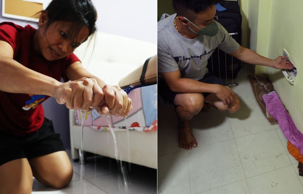 Vợ chồng đi du lịch quên tắt điều hòa, hàng xóm khổ sở xử lý hậu quả