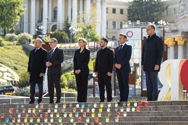 Lãnh đạo 4 nước châu Âu thăm Ukraine, Nga nêu điều kiện đình chiến tạm thời