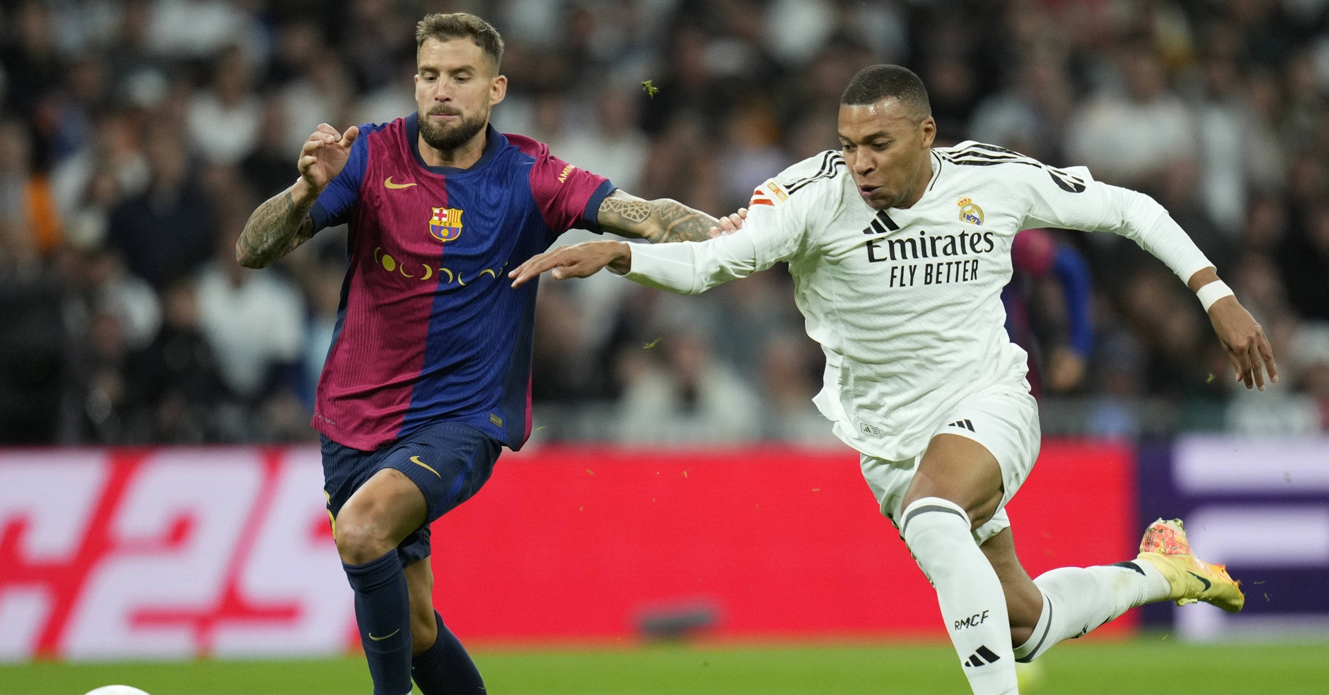 Siêu kinh điển Real Madrid đấu Barca: Mbappe gõ...