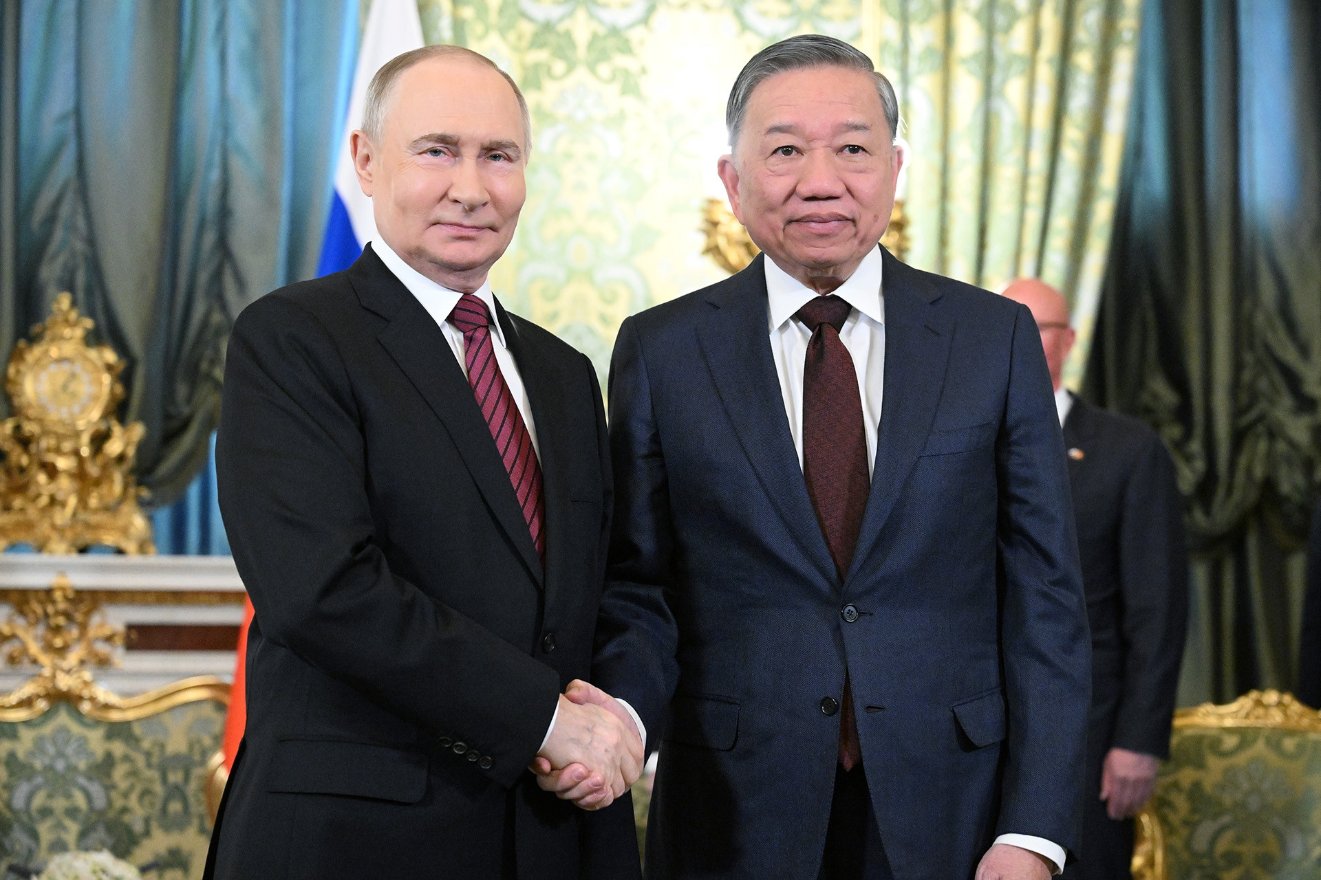 Tổng Bí thư Tô Lâm hội đàm hẹp với Tổng thống Nga Putin