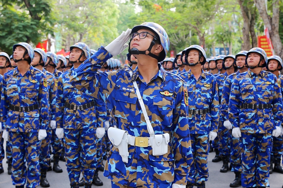 Tổng duyệt diễu binh, diễu hành kỷ niệm 70 năm ngày Giải phóng Hải Phòng