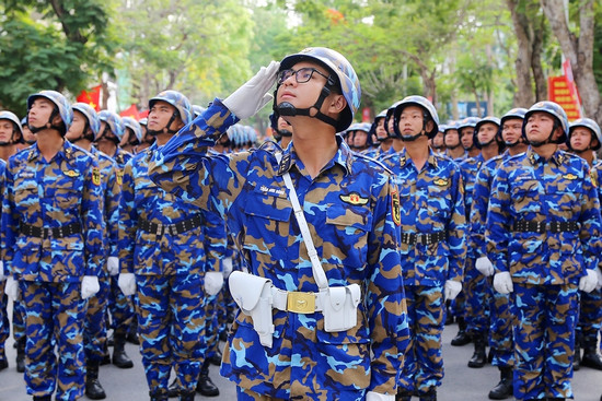 Tổng duyệt diễu binh, diễu hành kỷ niệm 70 năm ngày Giải phóng Hải Phòng