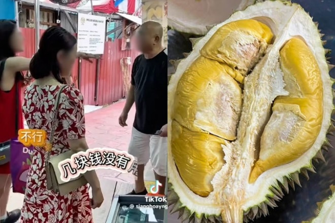 2 khách đòi hoàn tiền sau khi ăn hết quả sầu riêng, chủ quán bực tức nghe lý do