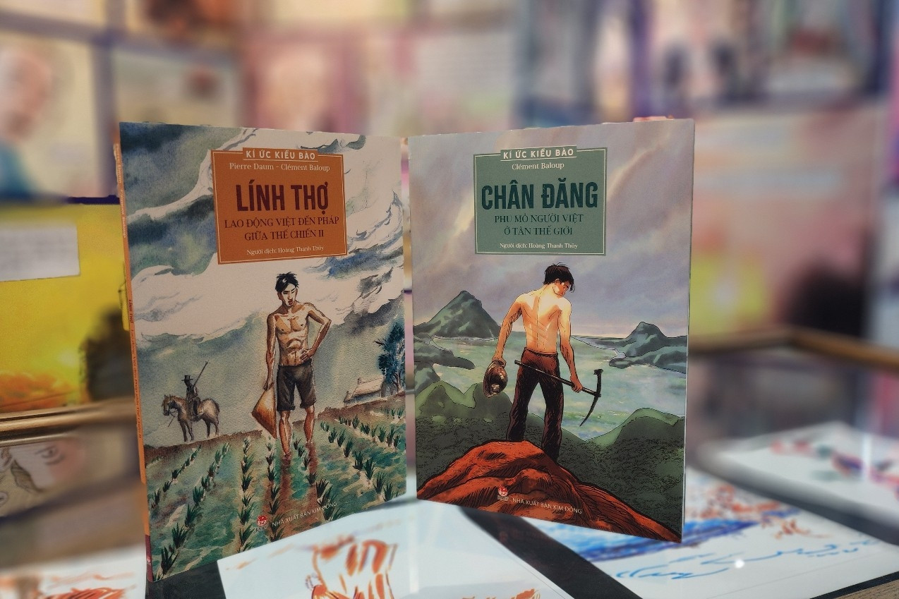 Hai tác phẩm truyện tranh tái hiện cuộc sống của người Việt Nam xa xứ