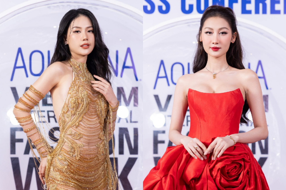 Hoa hậu Bùi Quỳnh Hoa hở bạo, Quế Anh vai trần gợi cảm