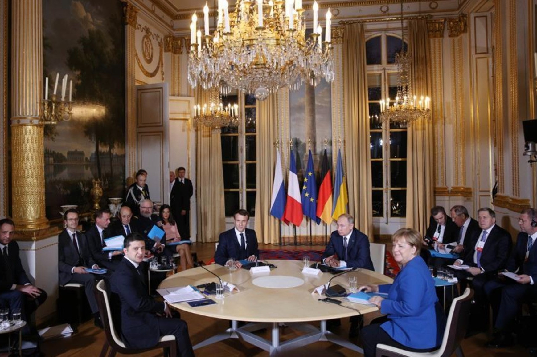 Nhìn lại lần gặp gần đây nhất giữa Tổng thống Putin và ông Zelensky