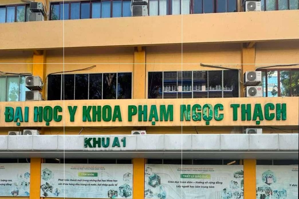 Thay Hiệu trưởng Trường Đại học Y khoa Phạm Ngọc Thạch