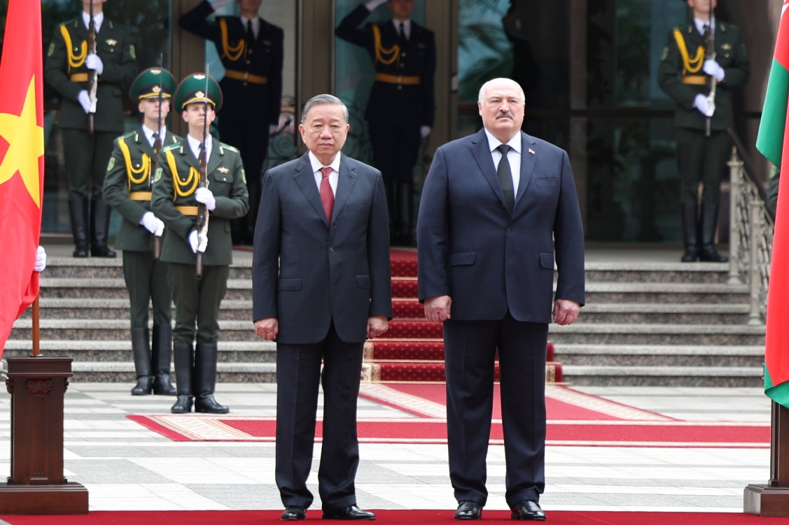 Tuyên bố chung về thiết lập quan hệ Đối tác Chiến lược Việt Nam và Belarus