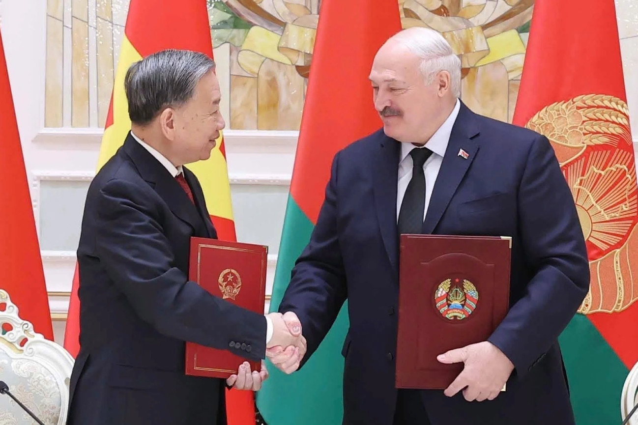 Việt Nam-Belarus thiết lập quan hệ Đối tác Chiến lược