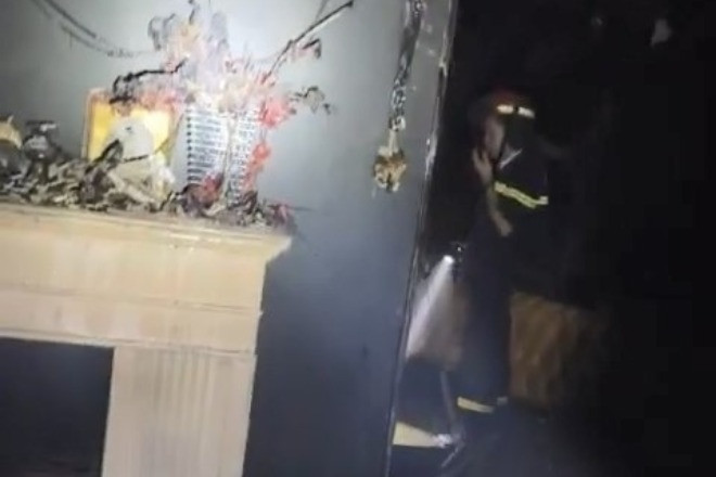 Cháy khách sạn ở TPHCM, 4 người được giải cứu