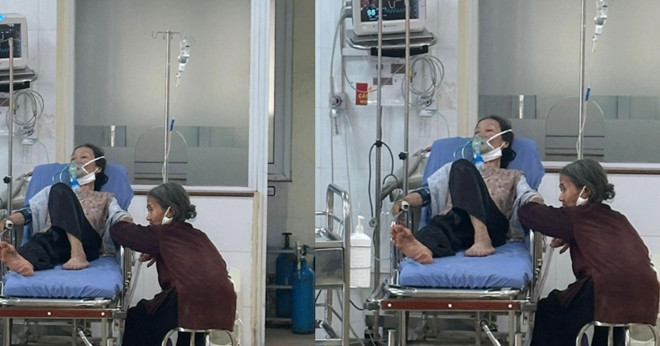Chị gái U80 đưa em gái 69 tuổi vào bệnh viện ở Hà Nội, nói câu đầy xót xa