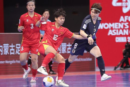 ĐT futsal nữ Việt Nam không thể gây bất ngờ trước Nhật Bản