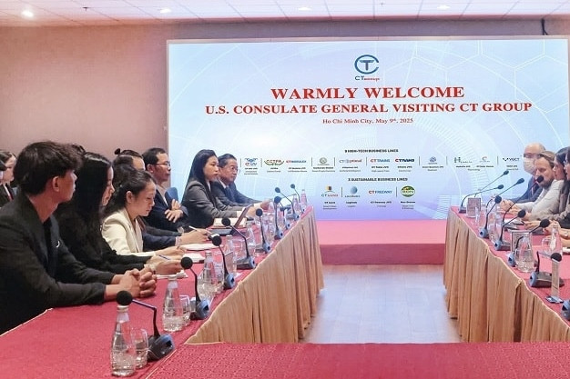 Tổng Lãnh sự quán Hoa Kỳ làm việc cùng CT Group