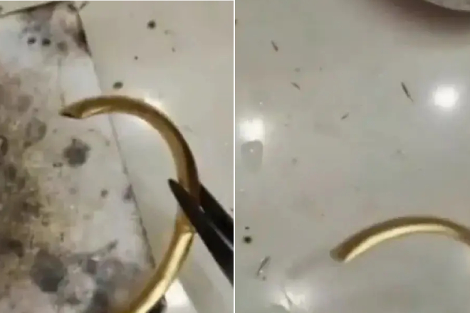 Bị tố bán lắc tay ‘có nước bên trong’, chủ tiệm vàng giải thích gây tranh cãi