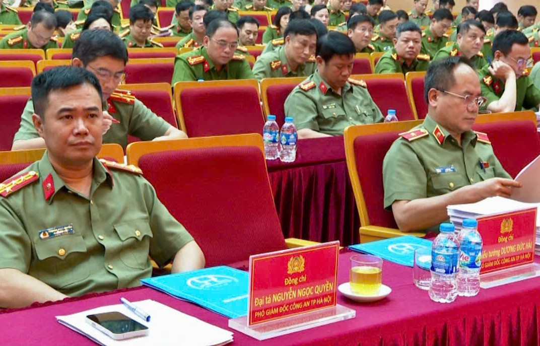 Công an Hà Nội: Bố trí cán bộ sau sáp nhập phải hạn chế tối đa xáo trộn