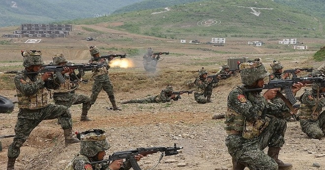 Đặc nhiệm Triều Tiên diễn tập bắn đạn thật, chuẩn bị cho xung đột toàn diện