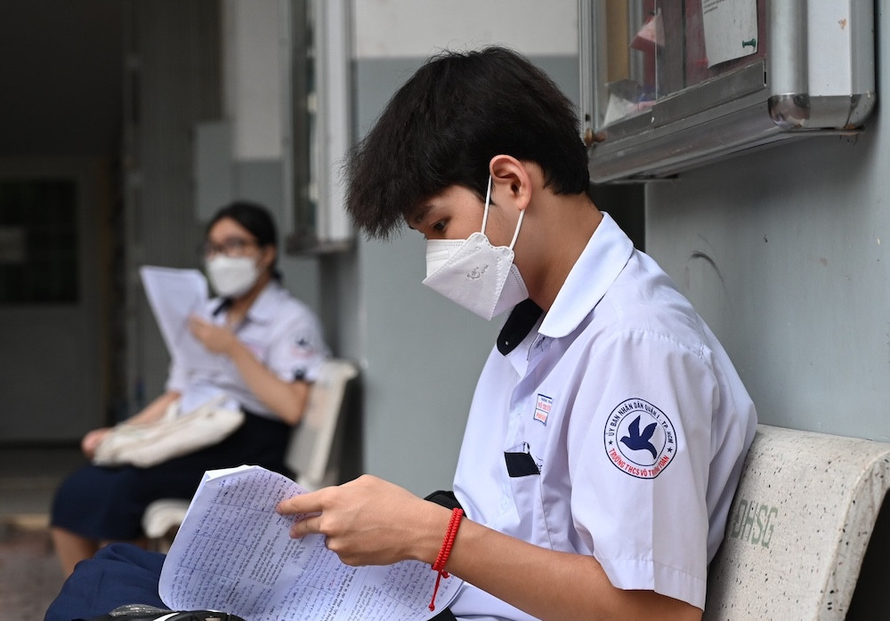 Học sinh TPHCM thi lớp 10