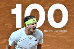 Medvedev bị loại khỏi Rome Open, Zverev đạt cột mốc đặc biệt