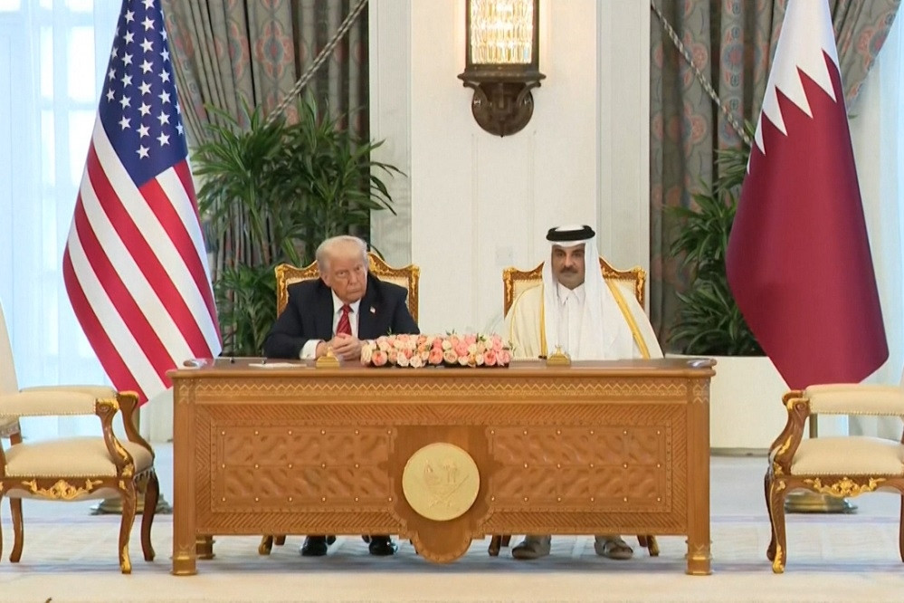 Ông Trump tiết lộ về cuộc hội đàm 'thú vị' với Quốc vương Qatar