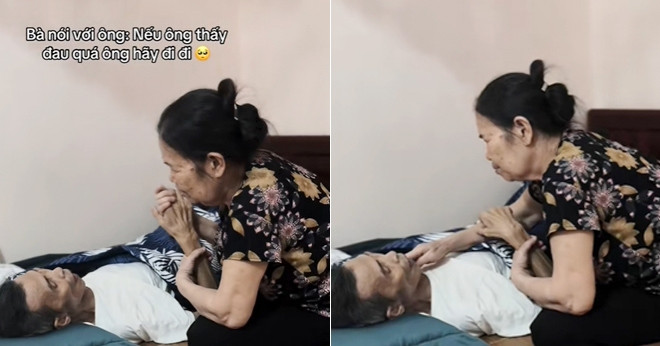 Video vợ nhắn chồng "thấy đau quá, ông hãy đi đ...