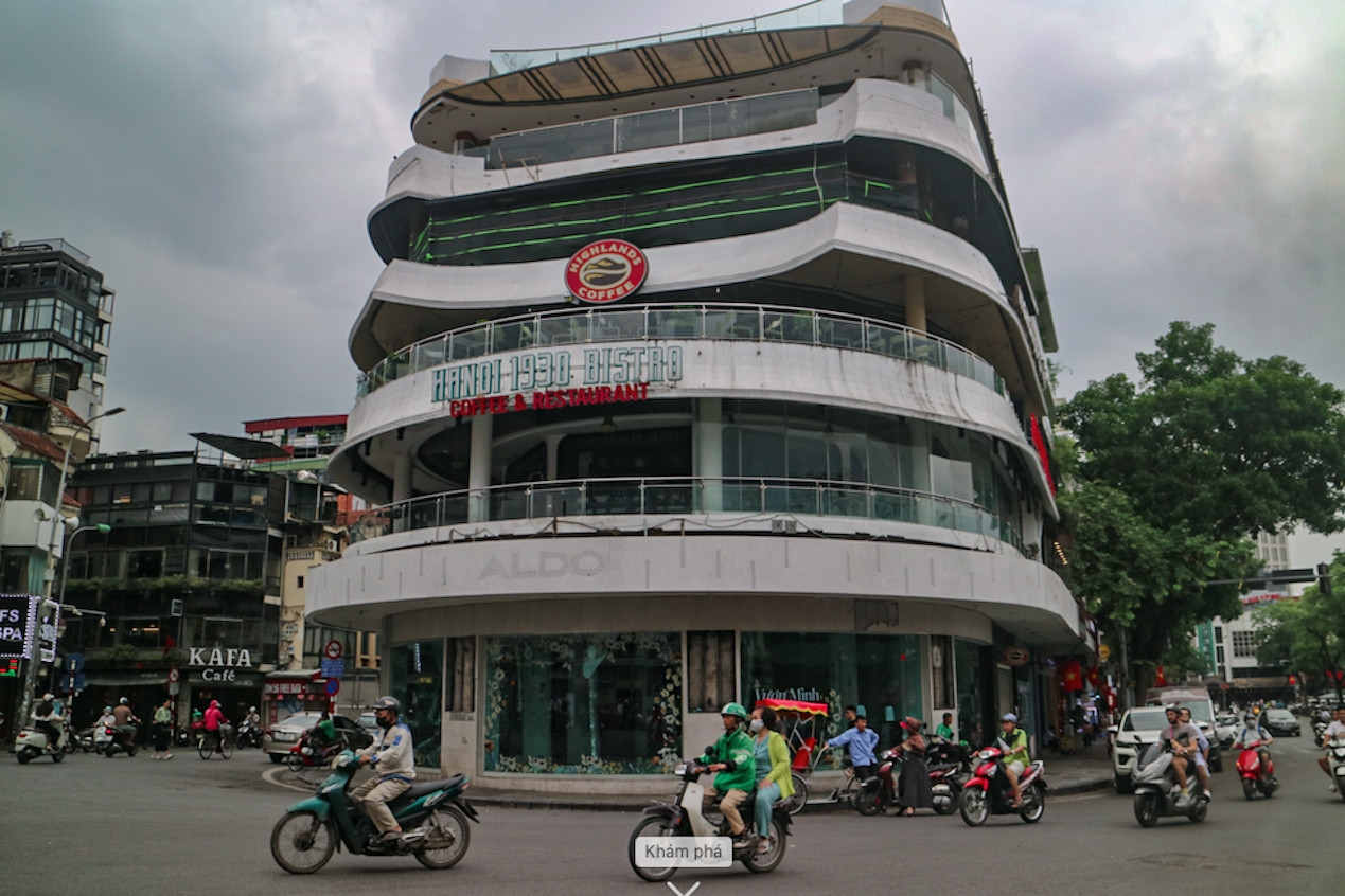 Cảnh hoang lạnh trong tòa nhà Hàm cá mập trước khi phá dỡ