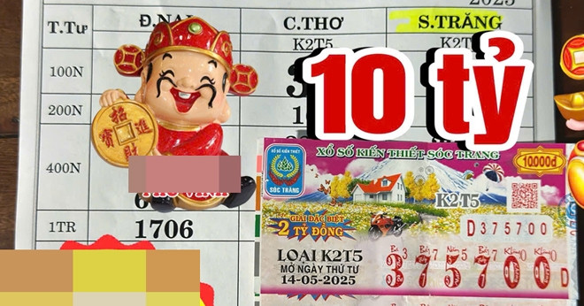 Hàng xóm ở Trà Vinh rủ nhau mua vé số cầu may, không ngờ trúng 5 tờ độc đắc
