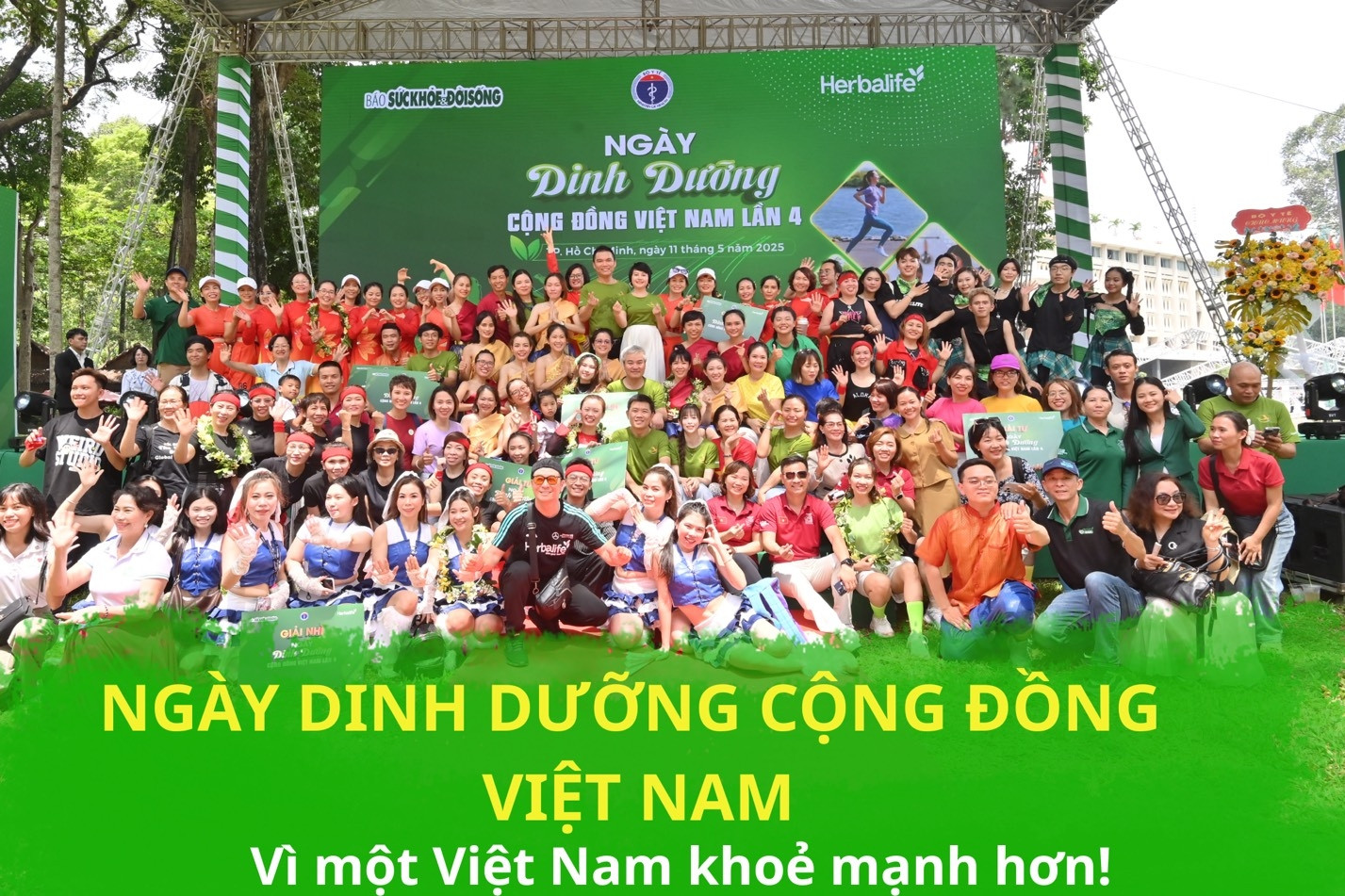 Ngày Dinh dưỡng cộng đồng Việt Nam lần 4: Chung tay vì Việt Nam khỏe mạnh