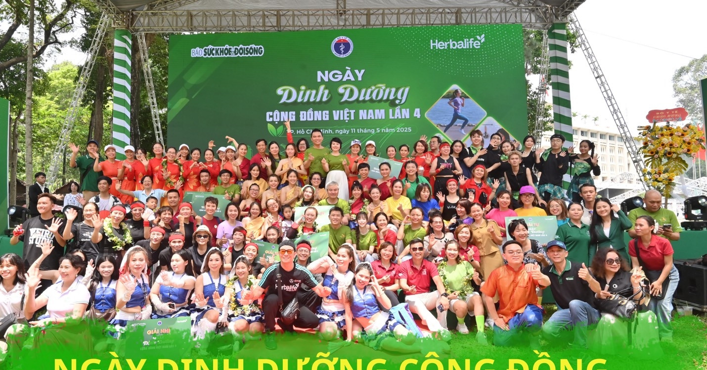 Ngày Dinh dưỡng cộng đồng Việt Nam lần 4: Chung tay vì Việt Nam khỏe mạnh