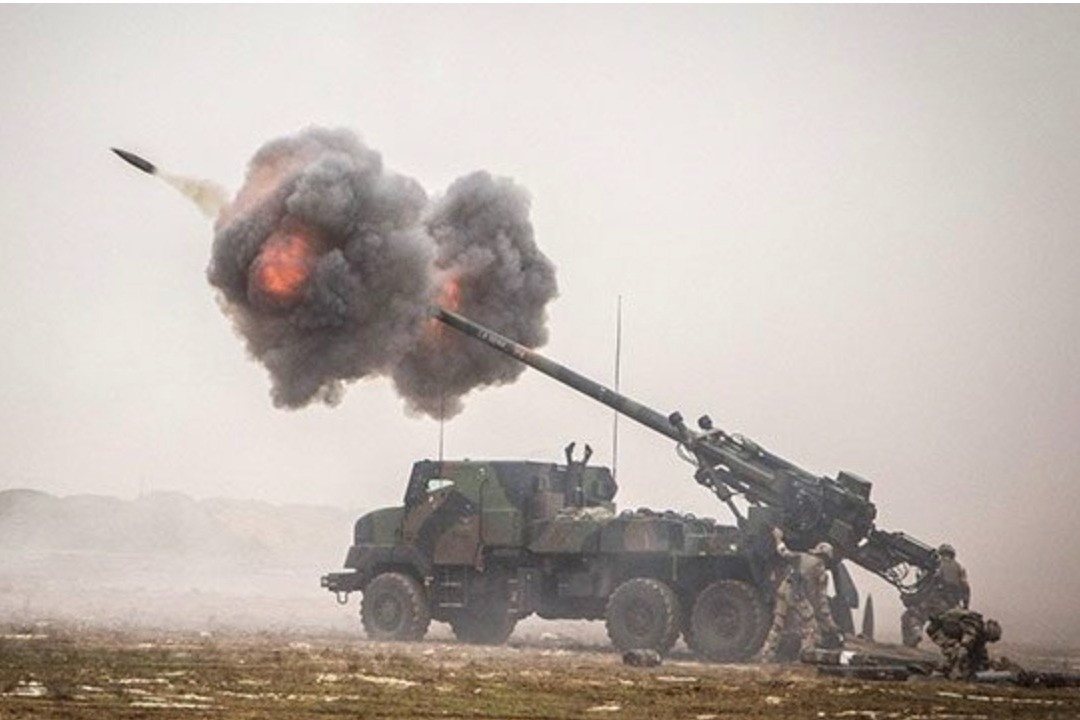 pháo Ceaser. Ảnh: Bulgarian Military