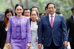 Thủ tướng Phạm Minh Chính chủ trì lễ đón Thủ tướng Thái Lan