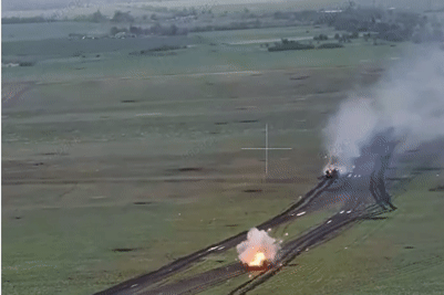 Video Ukraine vô hiệu hóa nhiều xe tăng, xe thiết giáp của Nga