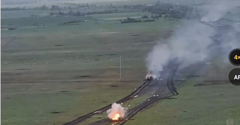 Video Ukraine vô hiệu hóa nhiều xe tăng, xe thiết giáp của Nga