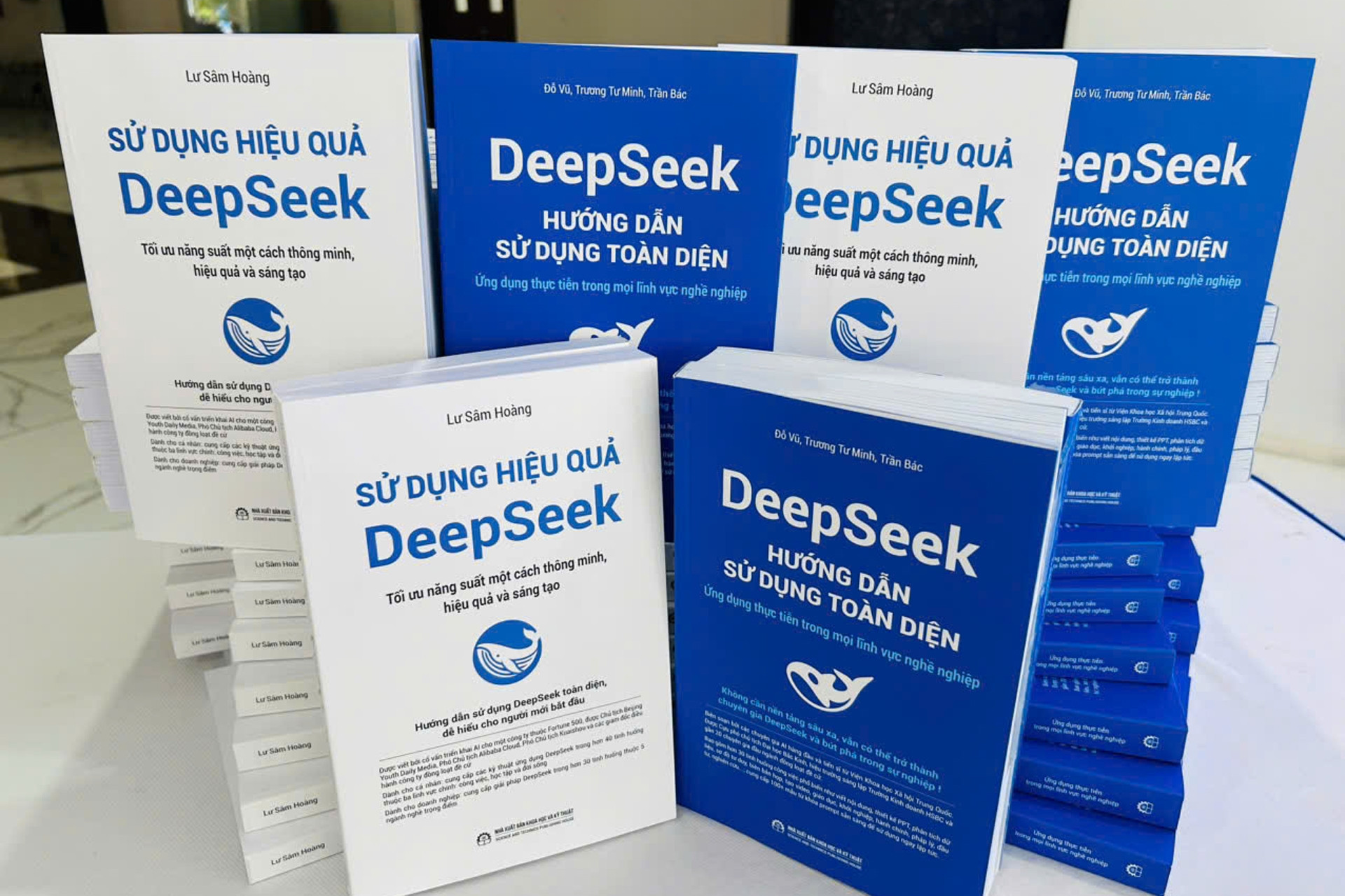 Phổ biến kỹ năng AI cho người dùng Việt qua bộ sách DeepSeek