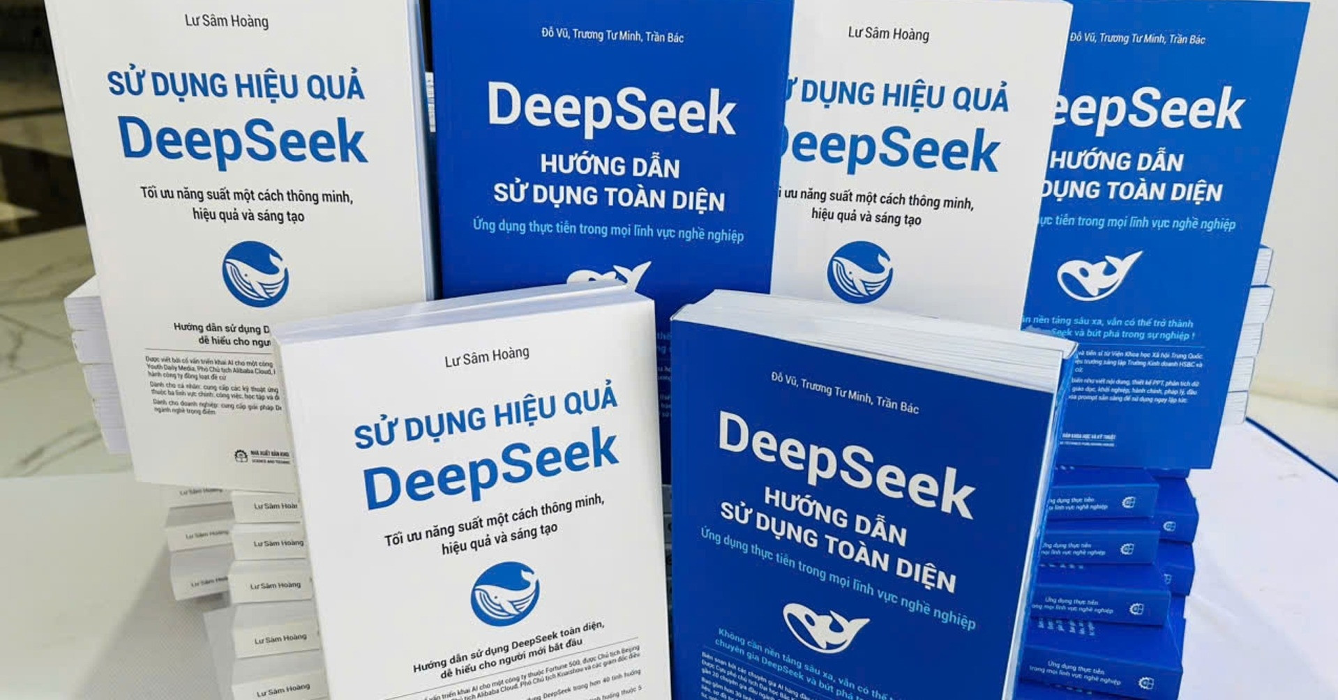 Phổ biến kỹ năng AI cho người dùng Việt qua bộ sách DeepSeek
